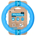 Игрушка для собак PitchDog - кольцо для аппортировки диаметр 17 см голубое
