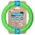 Игрушка для собак PitchDog - кольцо для аппортировки диаметр 17 см зеленое