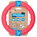Игрушка для собак PitchDog - кольцо для аппортировки диаметр 17 см розовое