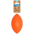 Игрушка для собак PitchDog SportBall мяч-регби  для аппортировки 9 см оранжевый