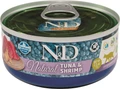 Консервы FARMINA ND CAT NATURAL для кошек с тунцом и креветками (ND Natural Tuna and Shrimp)