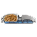 Миска для собак двойная BAMA PET CIOTOLOTTO M 500-400 мл 33х20х9h 19030