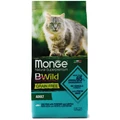 Беззерновой сухой корм Monge BWild для взрослых кошек с треской, картофелем и чечевицей BWild Grain Free Adult Cat Cod Fish, potatoes & lentils