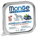 Паштет MONGE Monoprotein Fruits для собак из ягненка с черникой