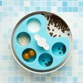 Интерактивная игрушка - кормушка - головоломка PETDREAMHOUSE СПИН - Палитра для собак 5,7 л. Interactive Feeder Palette Blue Medium