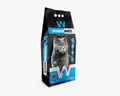 Комкующийся наполнитель Wonder White Carbon effect LONG HAIR c активированным углем для длинношерстных кошек WNWLH-001-2