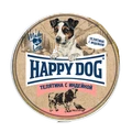 Консервы Happy Dog Natur Line для собак малых пород Телятина с индейкой паштет 72249