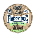 Консервы Happy Dog Natur Line для собак малых пород Ягненок с рисом паштет 72253