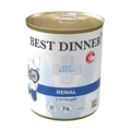 Консервы Best Dinner Vet Profi для собак с птицей при заболеваниях почек Renal 7807