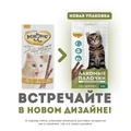 Лакомство для кошек Мнямс лакомые палочки 13,5 см с цыпленком и уткой 0055