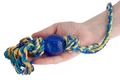 Игрушка канатная с мячом 4 см Wogy для собак малых пород 35х4 см 10922-8535
