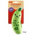 Игрушка Catstages Dental для кошек "Огурец Крутыш" c кошачьей мятой 15 см CAT703796