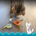Игрушка Catstages Dental для кошек "Мульти-жевалки" c кошачьей мятой, 2 шт в комплекте CAT003267