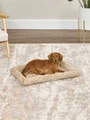 Лежанка MidWest Deluxe Wave Bed для собак и кошек меховая 70,5х53х7,5 см MID027942