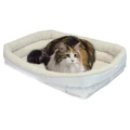 Лежанка MidWest Double Bolster для собак и кошек флисовая с двойным бортом 44х29 см, 12699
