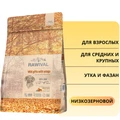 Сухой корм RAWIVAL для взрослых собак средних и крупных пород из утки с фазаном Wild Gifts with Wings Duck with Pheasant ADULT DOG MEDIUM & LARGE BREED 43059