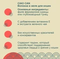 Консервы CIAO can для кошек Тунец Кацуо и кацуобуси, 85 г RU501