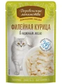 Пауч Деревенские лакомства для кошек - Филейная курица в нежном желе 70 гр 79218039