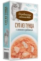 Пауч для кошек Деревенские лакомства Суп из тунца с лососем и гребешком 4 шт х 35 гр 76051103
