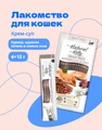 Лакомство Pettric Natural Kitty крем-суп для кошек Курица, куриная печень и семена льна 00-00001728