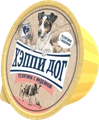 Консервы Happy Dog Natur Line для собак малых пород Телятина с индейкой паштет 72249