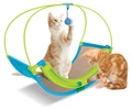 Когтеточка Kitty City для кошек Школа Рока.  Rocking Roller  46*60*33см, сизаль (sp0344). 23050