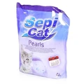 Силикагелевый наполнитель Sepiolsa Sepicat Pearls "Жемчужный" без запаха 20411
