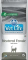 Сухой корм FARMINA VET LIFE Neutered Female диета для стерилизованных кошек 4400/PVT004073S